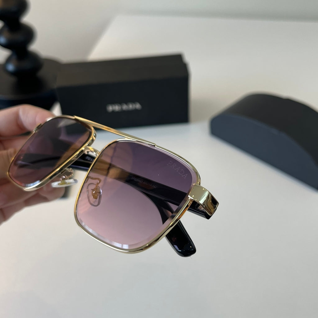 Prada Polarized Fashion Silver Lens Sunglasses for Men - 465720 - detail image 6