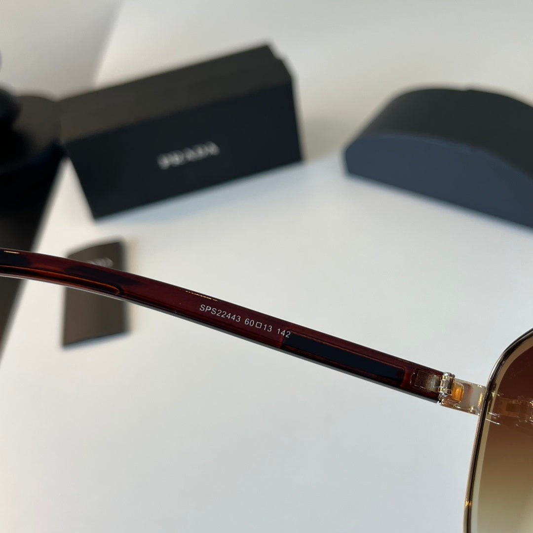 Prada Polarized Fashion Brown Lens Sunglasses for Men - 465721 - detail image 9