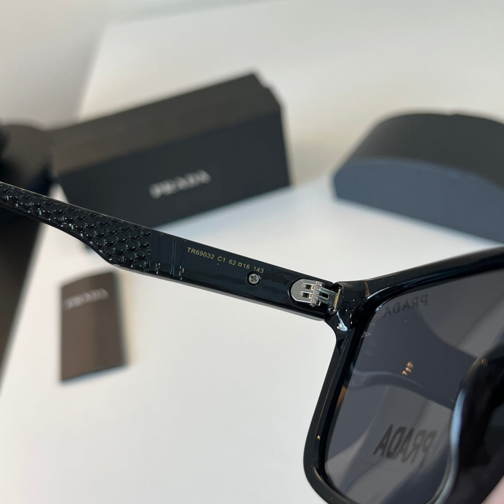 Prada Fashion Black Lens Sunglasses for Men - 398926 - detail image 9