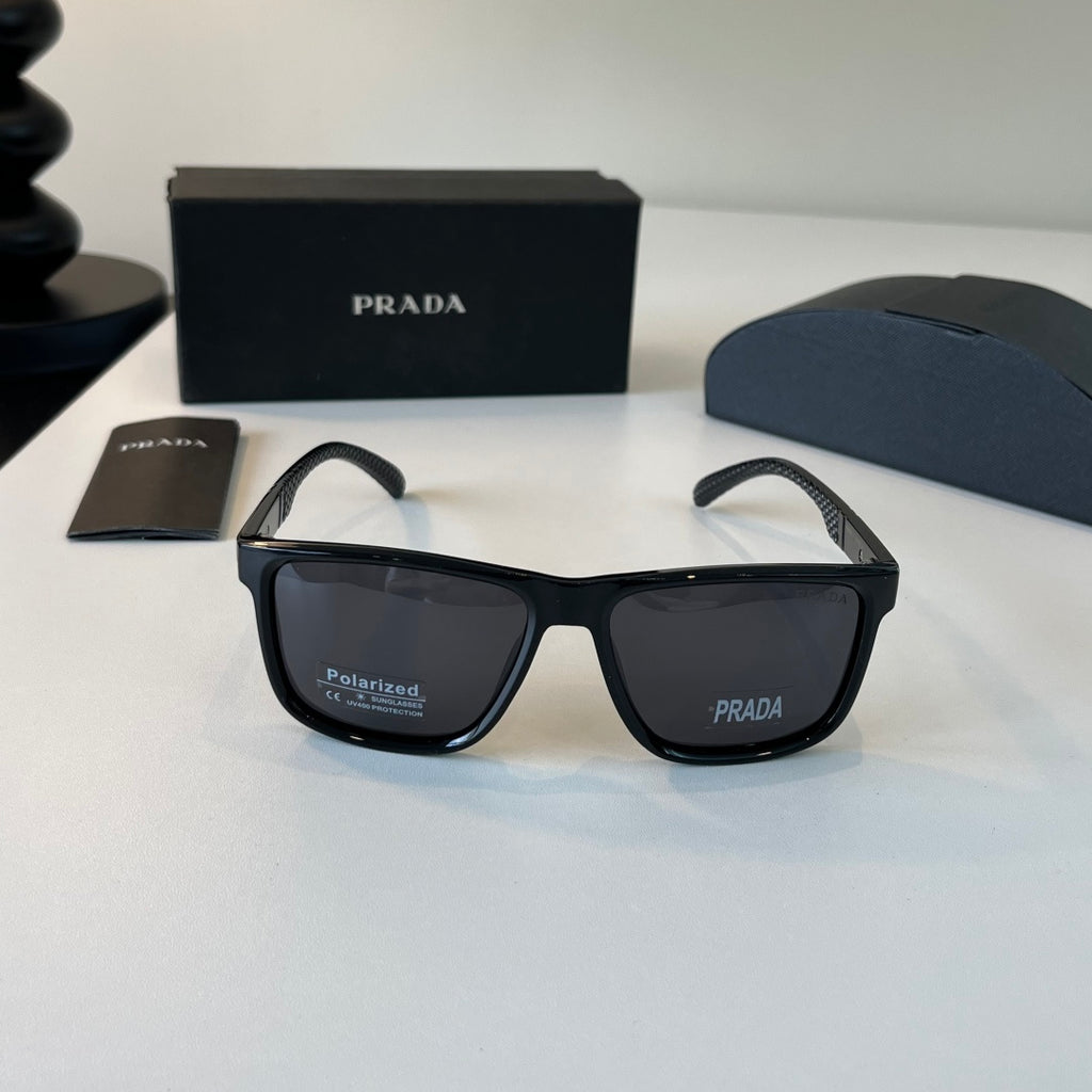 Prada Fashion Black Lens Sunglasses for Men - 465722 - detail image 2