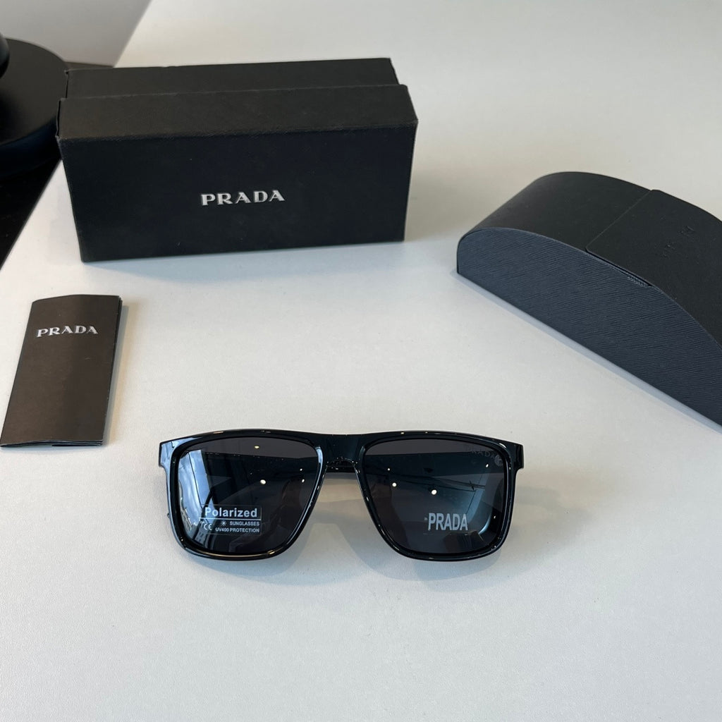 Prada Fashion Black Lens Sunglasses for Men - 465722 - detail image 4