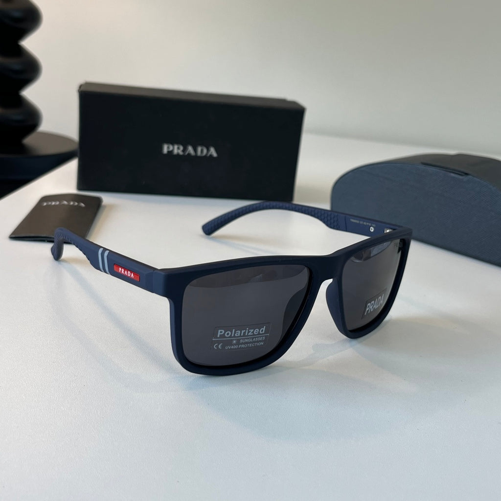 Prada Fashion Black Lens Sunglasses for Men - 358369