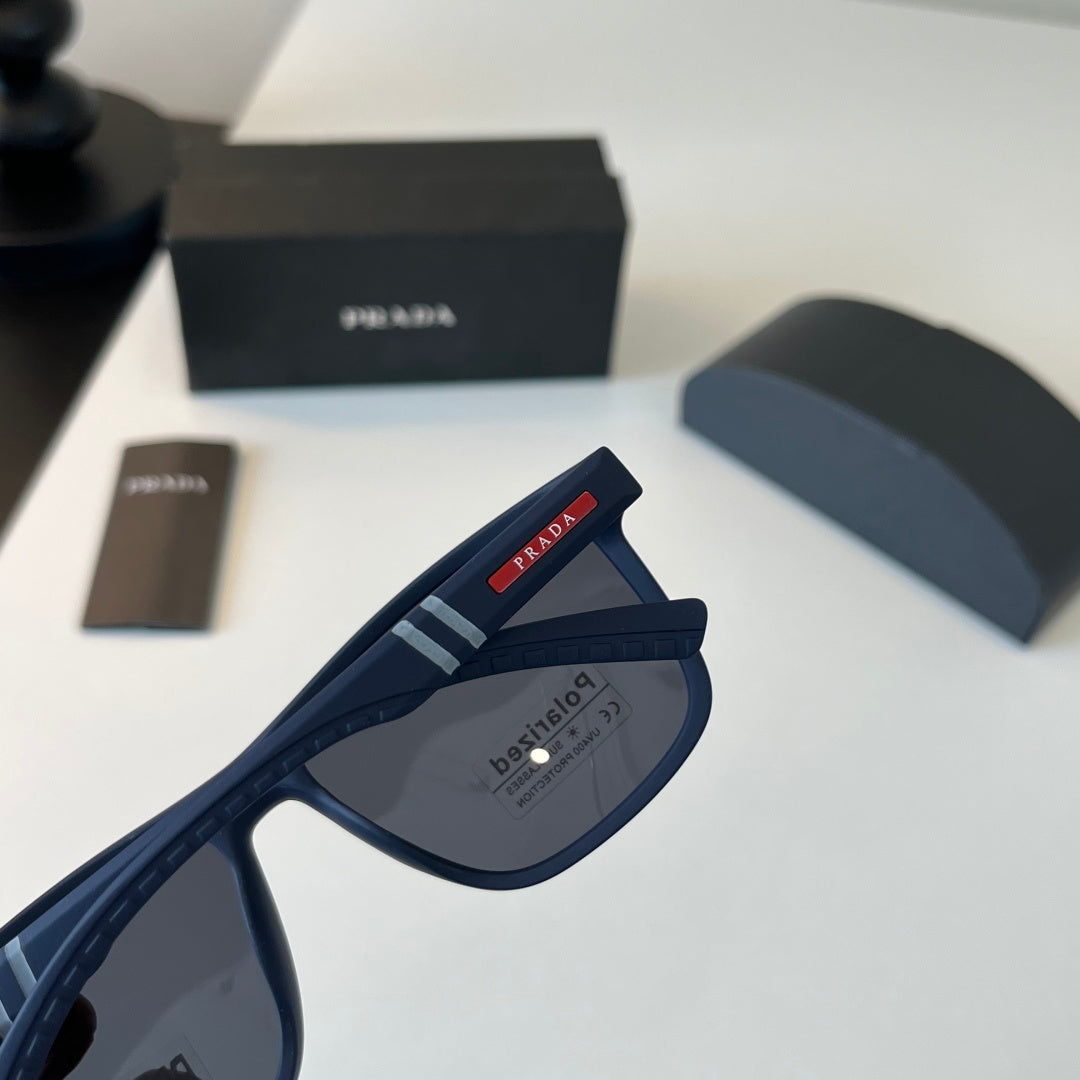 Prada Fashion Black Lens Sunglasses for Men - 465522 - detail image 7