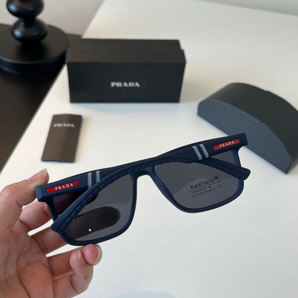 Prada Fashion Black Lens Sunglasses for Men - 465522 - detail image 8