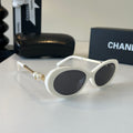 Chanel Cat-Eye Silver Lens Sunglasses for Men & Women - 371766