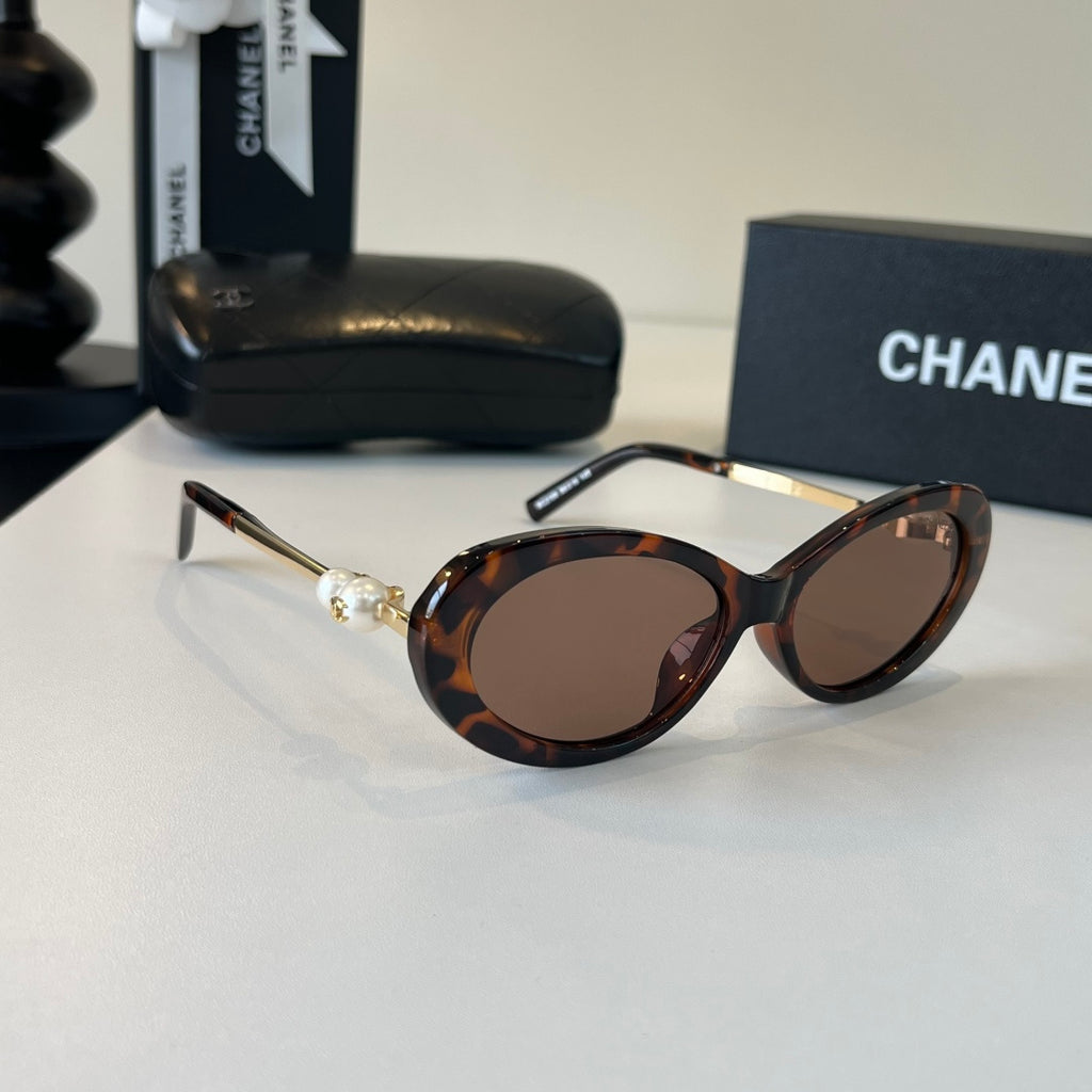 Chanel Cat-Eye Brown Lens Sunglasses for Men & Women - 371768