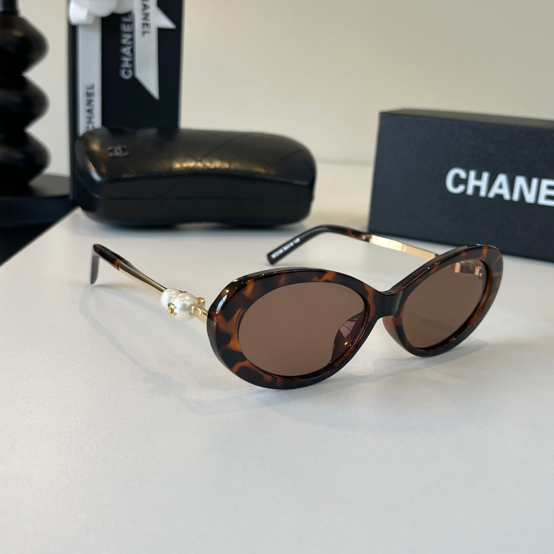 Chanel Cat-Eye Brown Lens Sunglasses for Men & Women - 371768