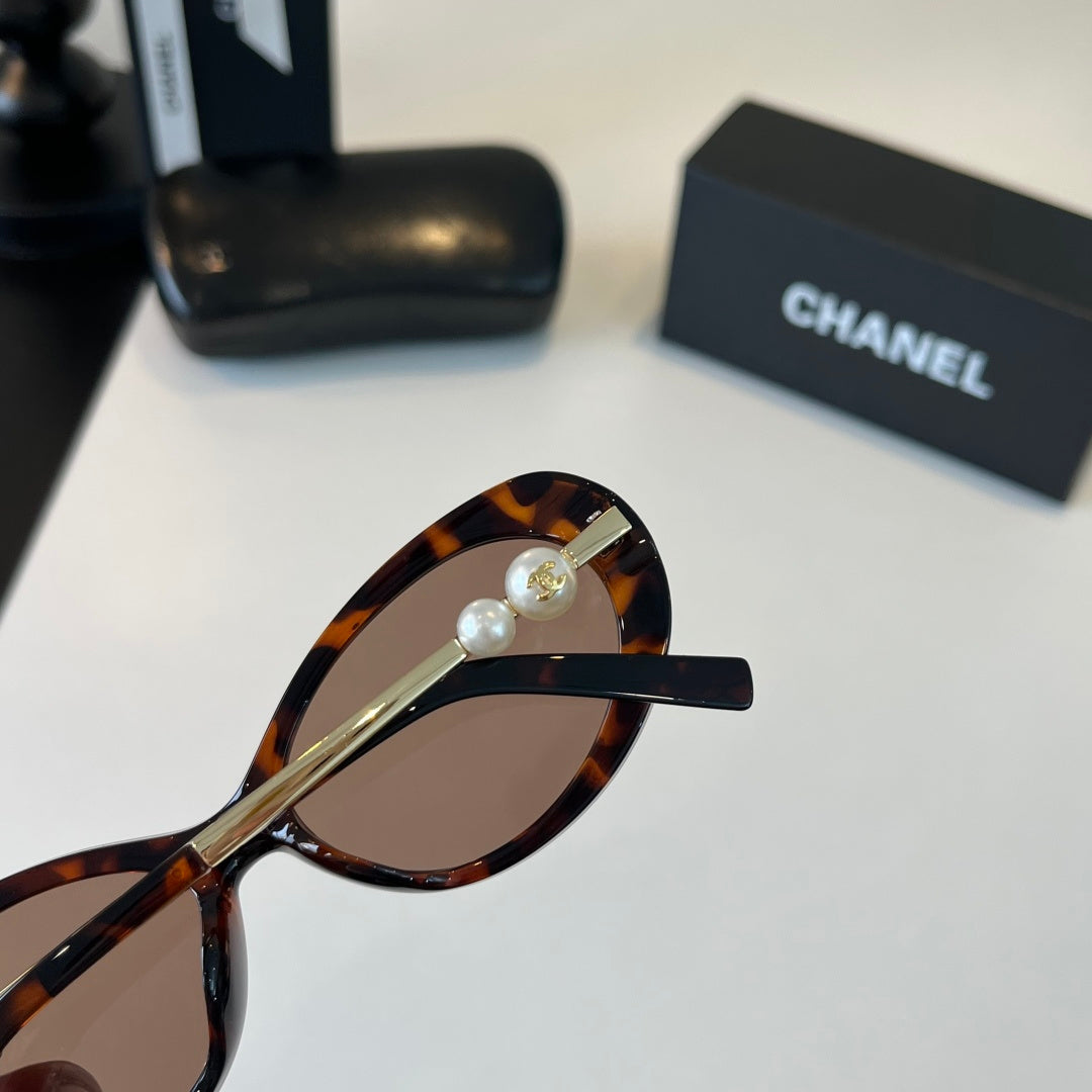 Chanel Cat-Eye Brown Lens Sunglasses for Men & Women - 431522 - detail image 7