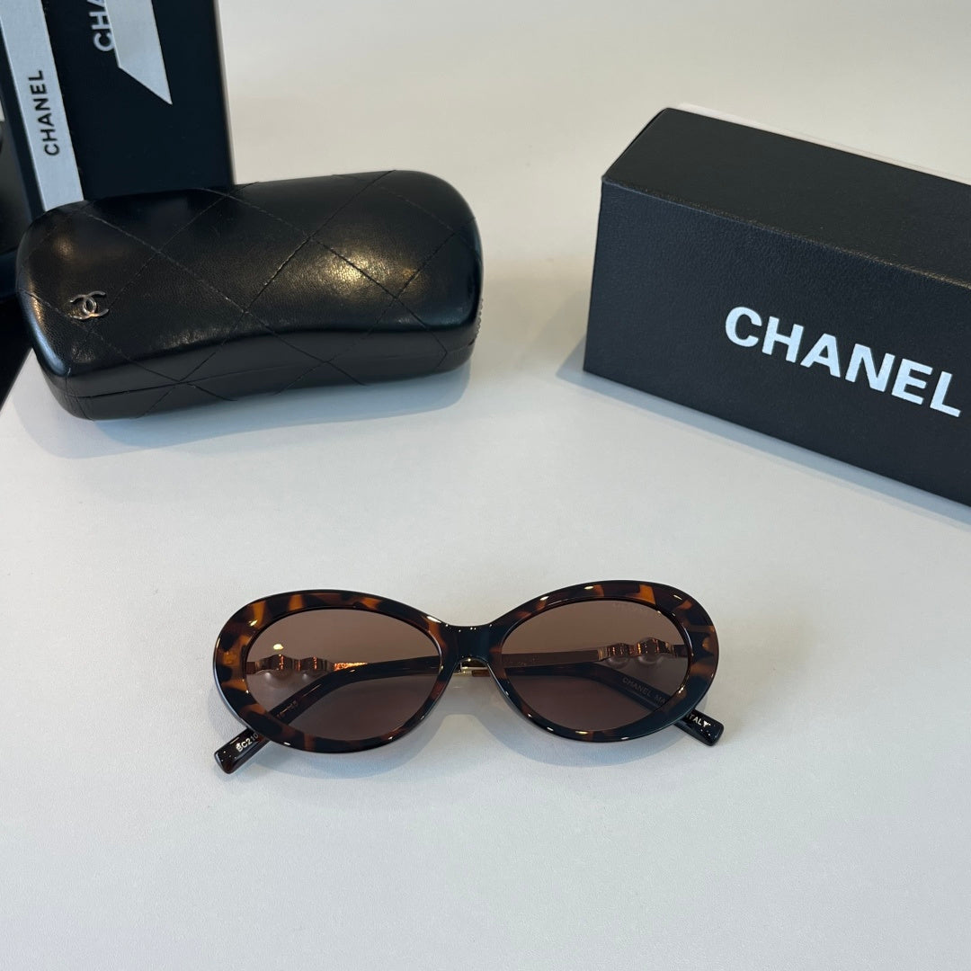 Chanel Cat-Eye Brown Lens Sunglasses for Men & Women - 371768 - detail image 4