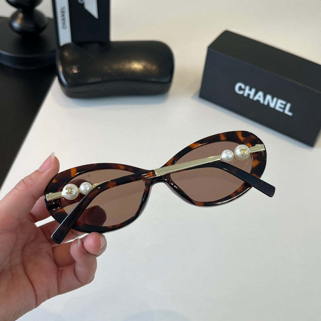 Chanel Cat-Eye Brown Lens Sunglasses for Men & Women - 371768 - detail image 8