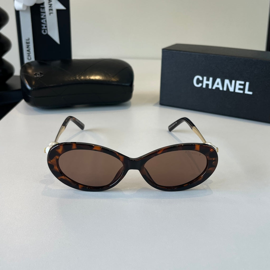 Chanel Cat-Eye Brown Lens Sunglasses for Men & Women - 371768 - detail image 2