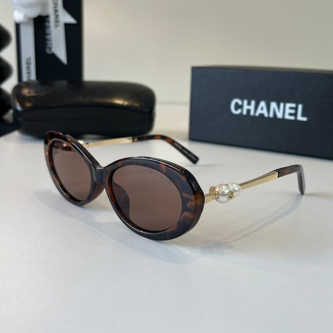 Chanel Cat-Eye Brown Lens Sunglasses for Men & Women - 371768 - detail image 3