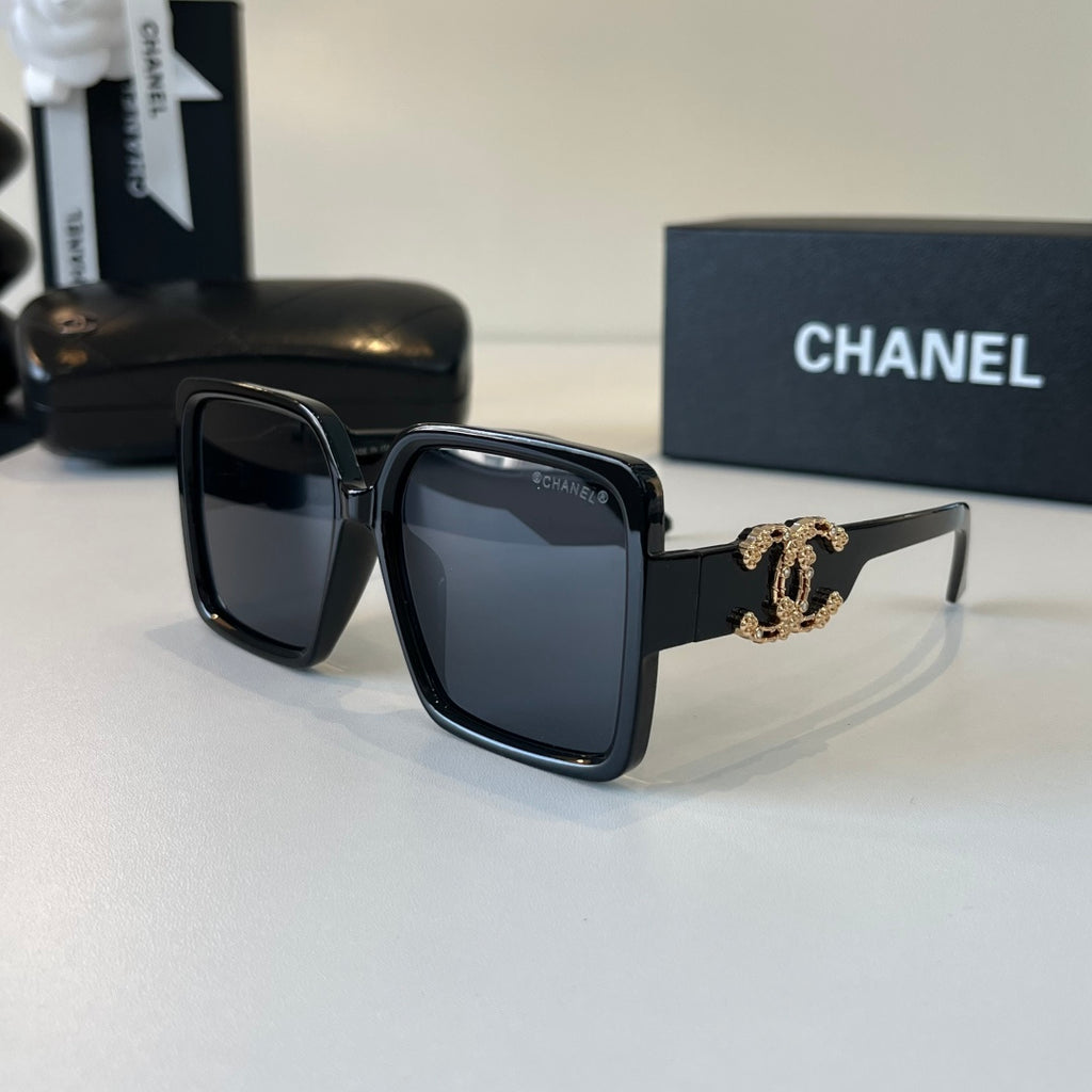 Chanel Fashion Black Lens Sunglasses for Men & Women - 371771 - detail image 3