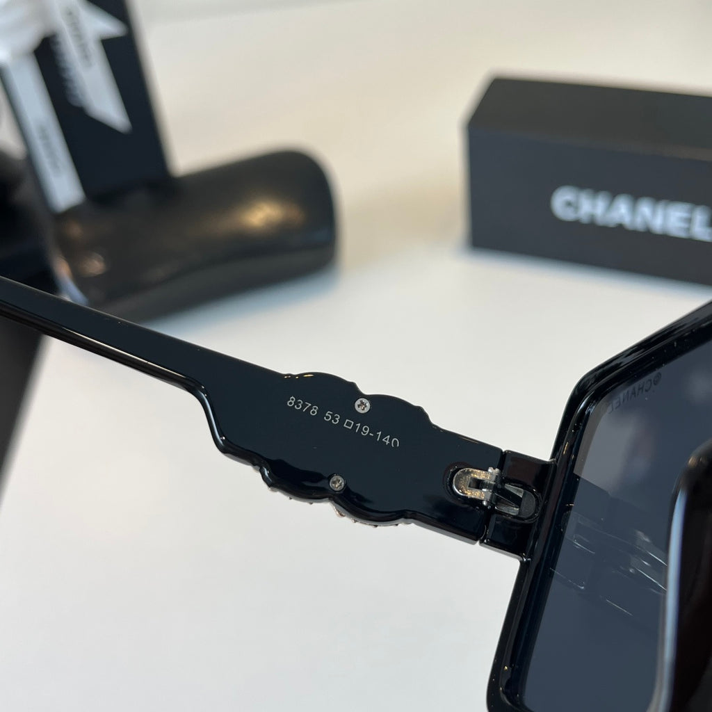 Chanel Fashion Black Lens Sunglasses for Men & Women - 371771 - detail image 9