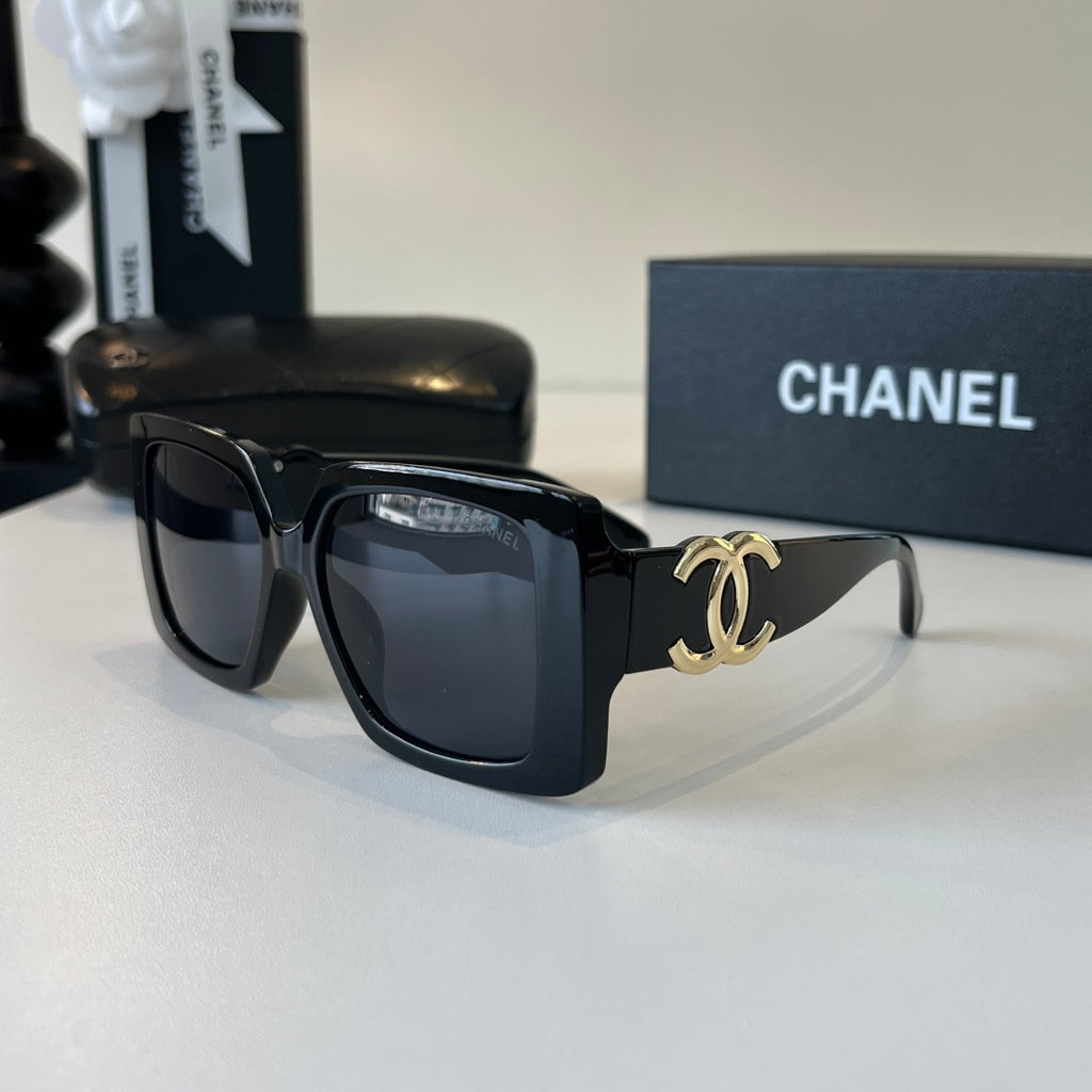 Chanel Fashion Black Lens Sunglasses for Men & Women - 371772 - detail image 3