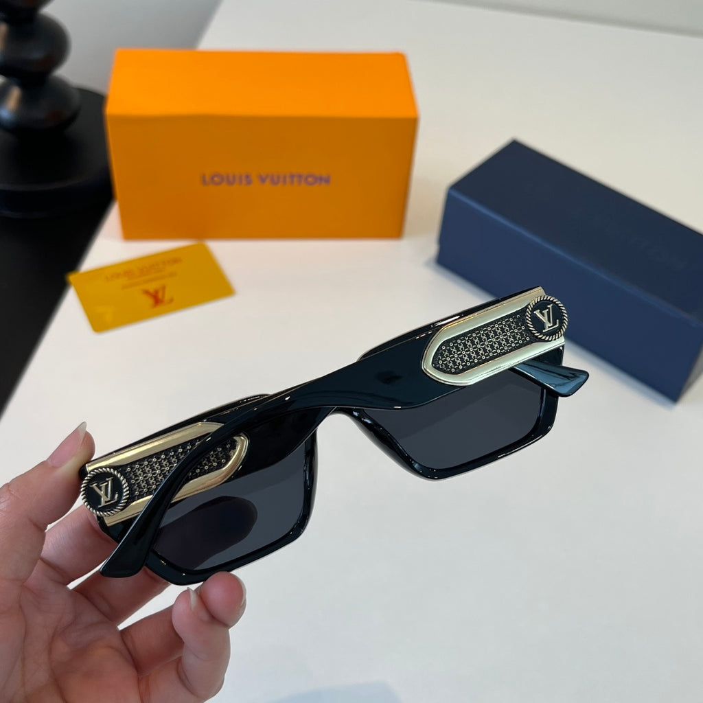 Louis Vuitton Fashion Black Lens Sunglasses for Men & Women - 431125 - detail image 9