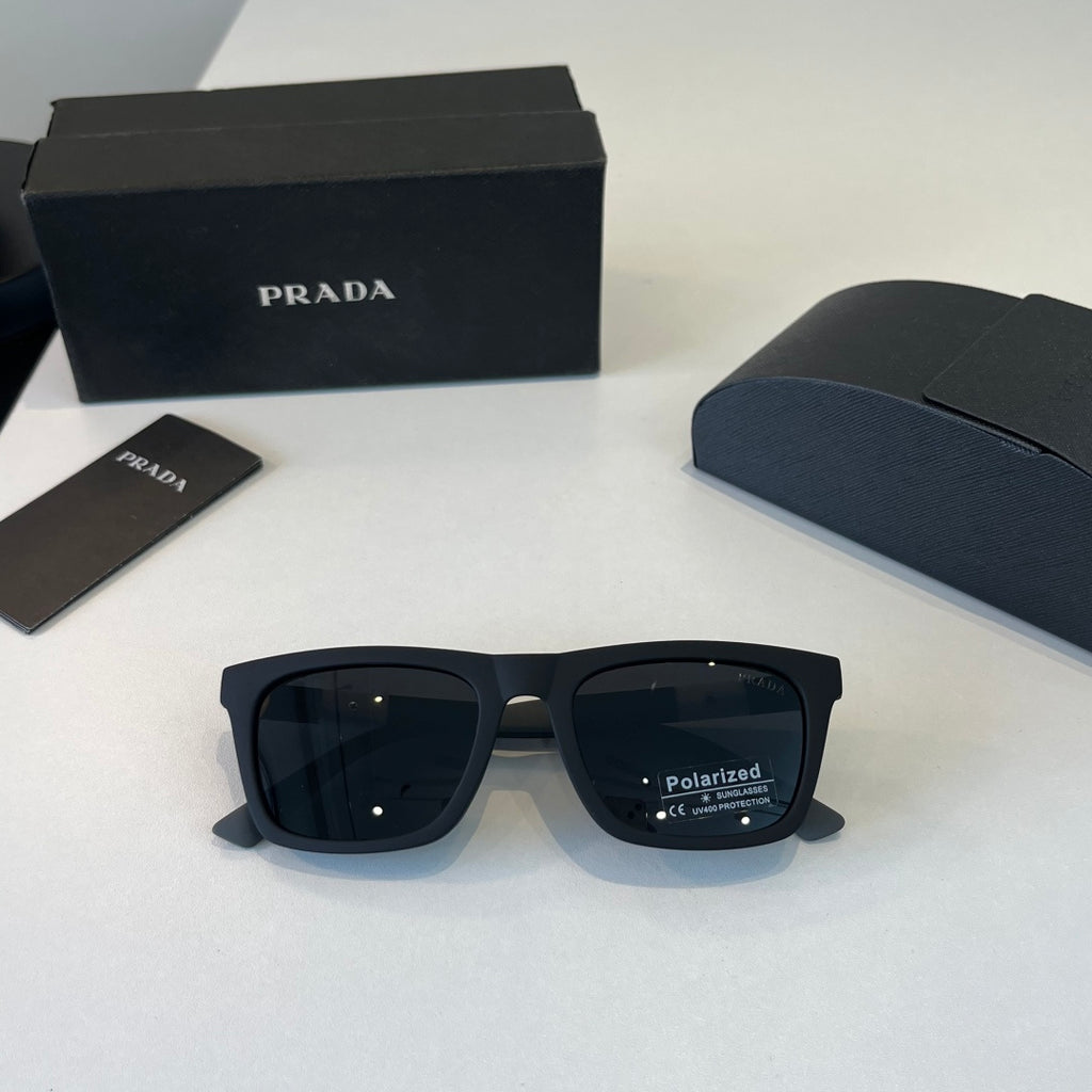 Prada Fashion Black Lens Sunglasses for Men - 487143 - detail image 4