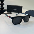Prada Fashion Black Lens Sunglasses for Men - 487143