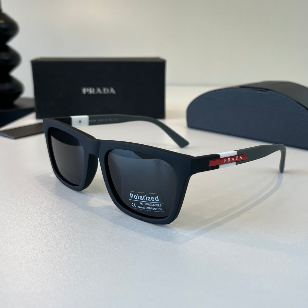 Prada Fashion Black Lens Sunglasses for Men - 487143 - detail image 3
