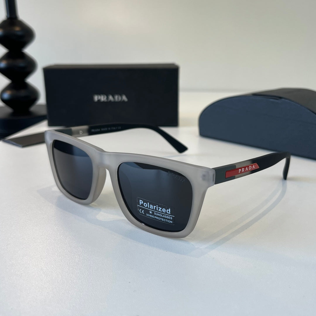 Prada Fashion Gray Lens Sunglasses for Men - detail image 3