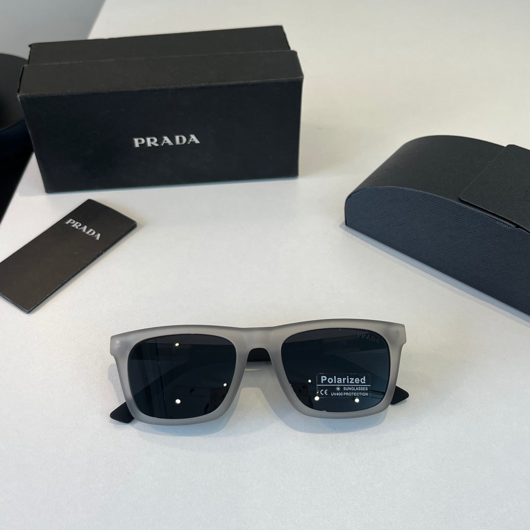 Prada Fashion Gray Lens Sunglasses for Men - 432124 - detail image 5