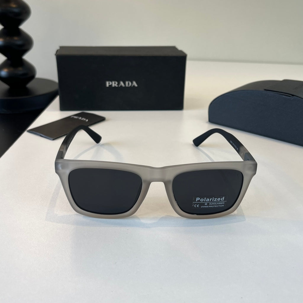Prada Fashion Gray Lens Sunglasses for Men - detail image 2