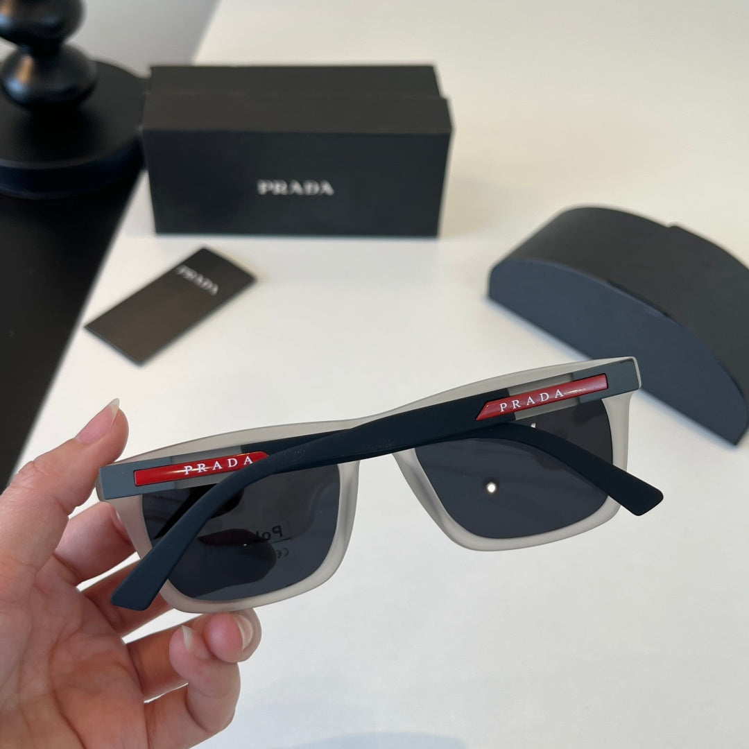 Prada Fashion Gray Lens Sunglasses for Men - detail image 9