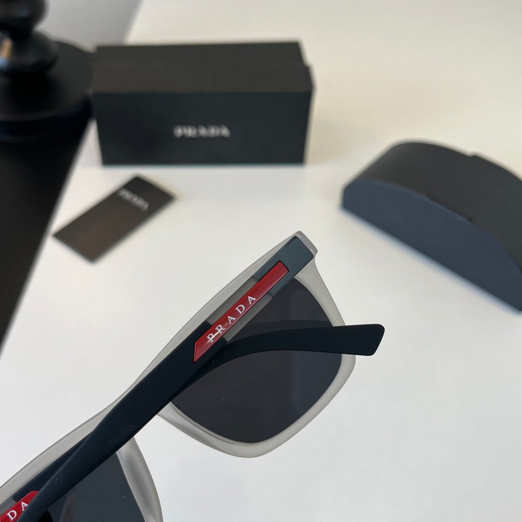 Prada Fashion Gray Lens Sunglasses for Men - detail image 8