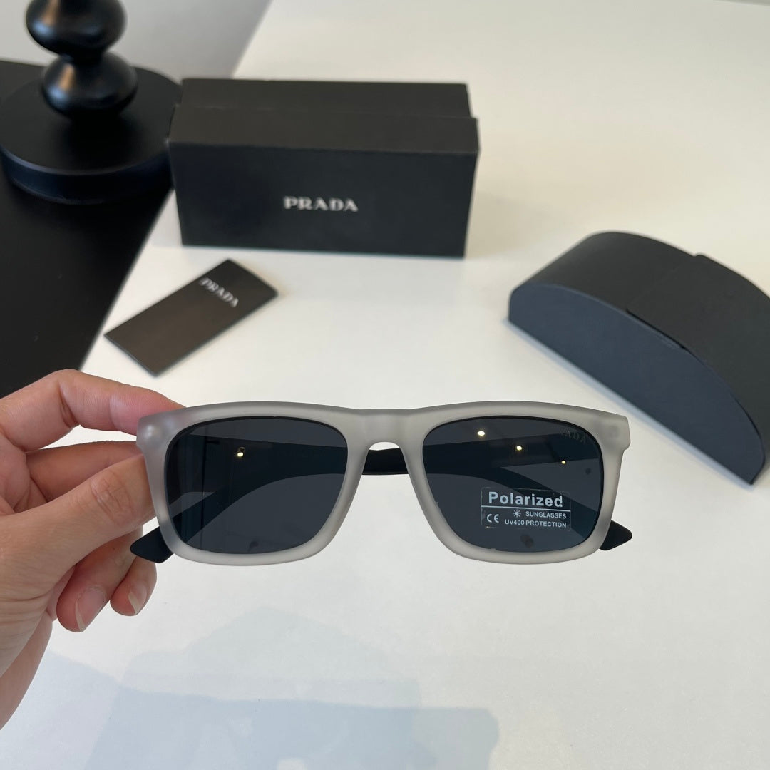 Prada Fashion Gray Lens Sunglasses for Men - 415792 - detail image 6