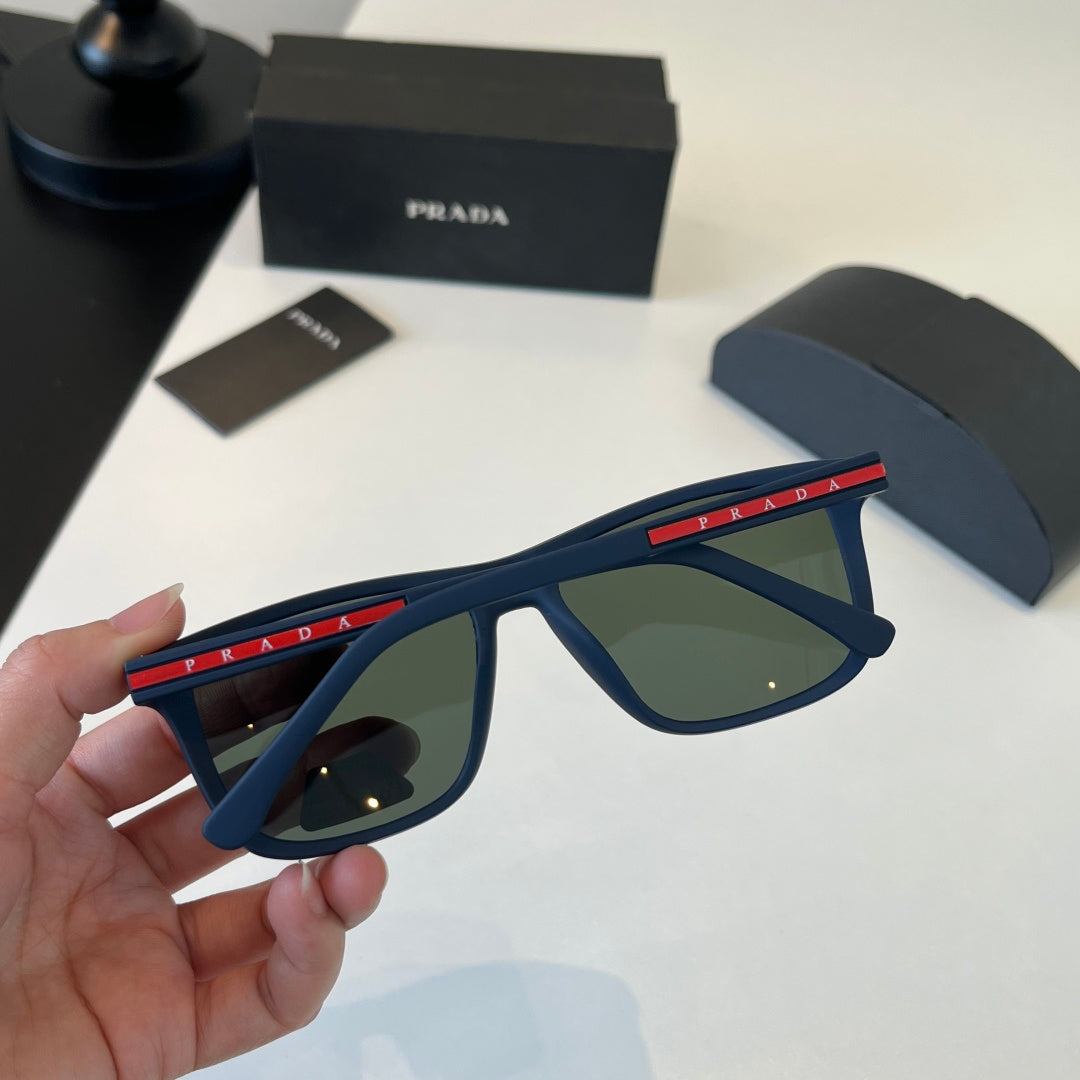 Prada Fashion Black Lens Sunglasses for Men - 487145 - detail image 9