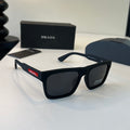 Prada Fashion Black Lens Sunglasses for Men - 415794