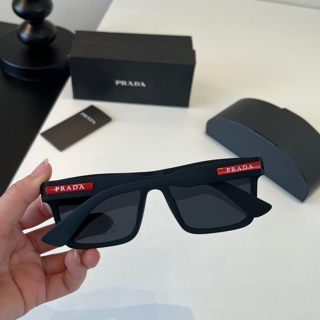 Prada Fashion Black Lens Sunglasses for Men - 487146 - detail image 8