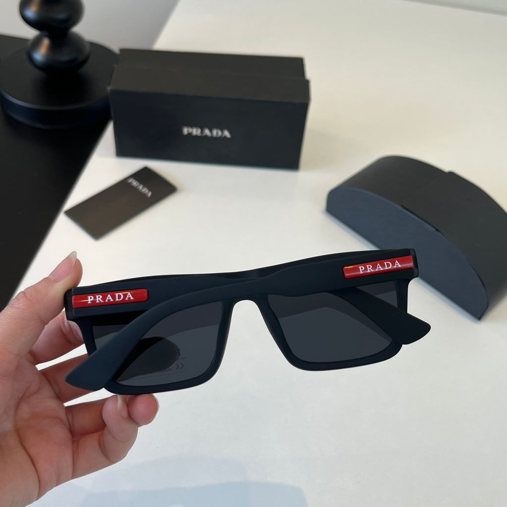 Prada Fashion Black Lens Sunglasses for Men - 372156 - detail image 8