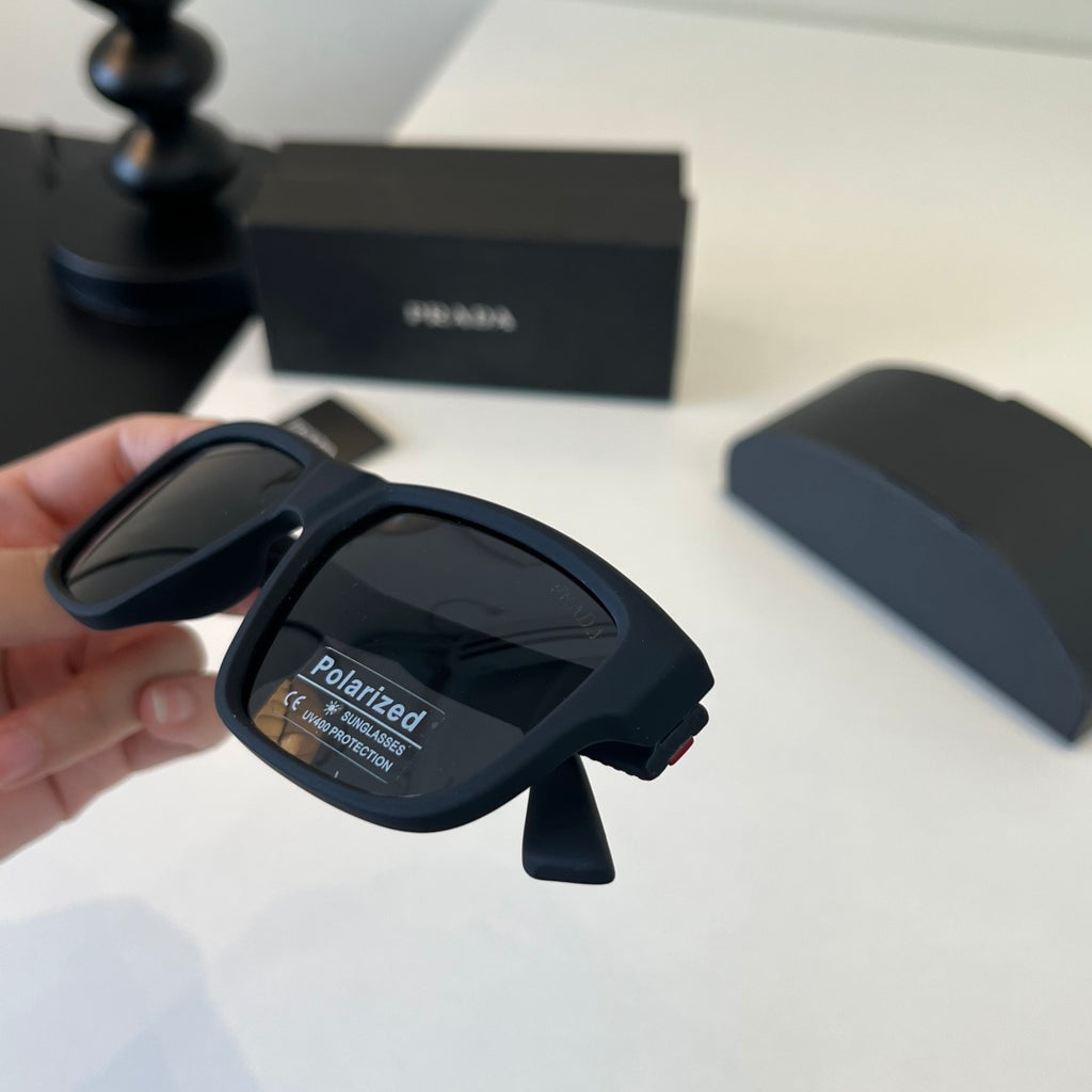Prada Fashion Black Lens Sunglasses for Men - 415795 - detail image 6