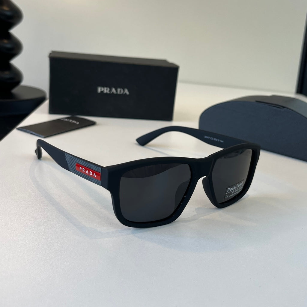 Prada Fashion Black Lens Sunglasses for Men - 415795