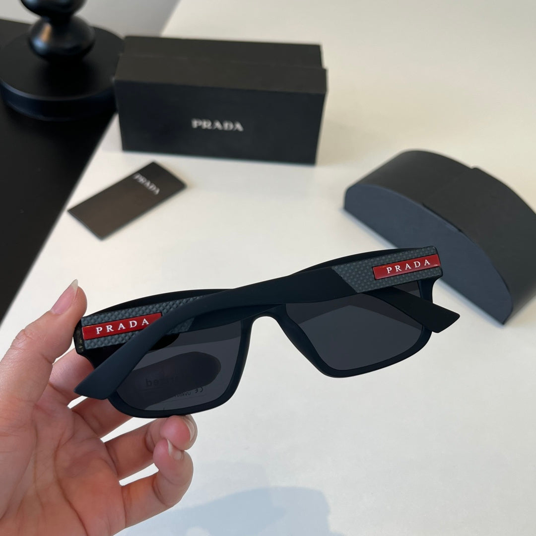 Prada Fashion Black Lens Sunglasses for Men - 415795 - detail image 8