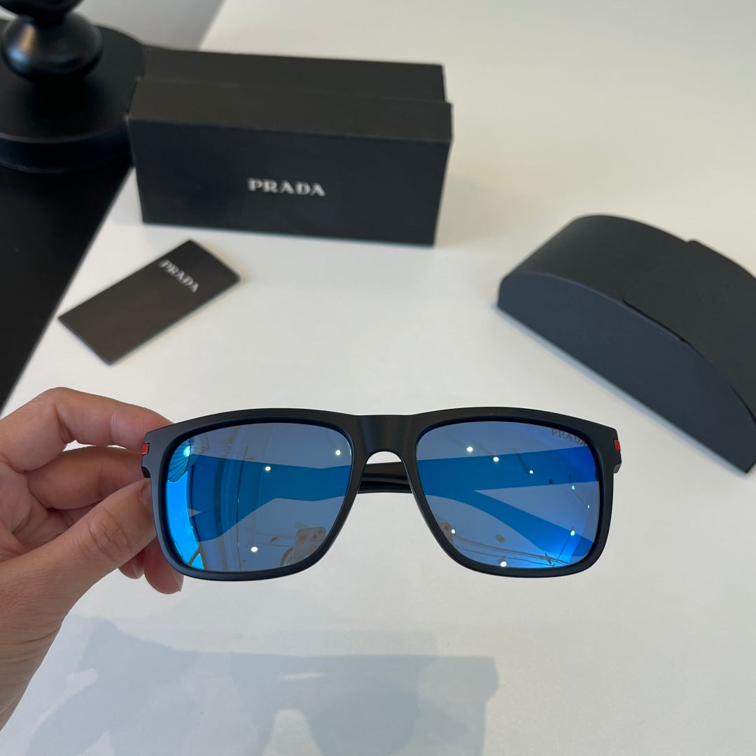 Prada Fashion Blue Lens Sunglasses for Men - detail image 4