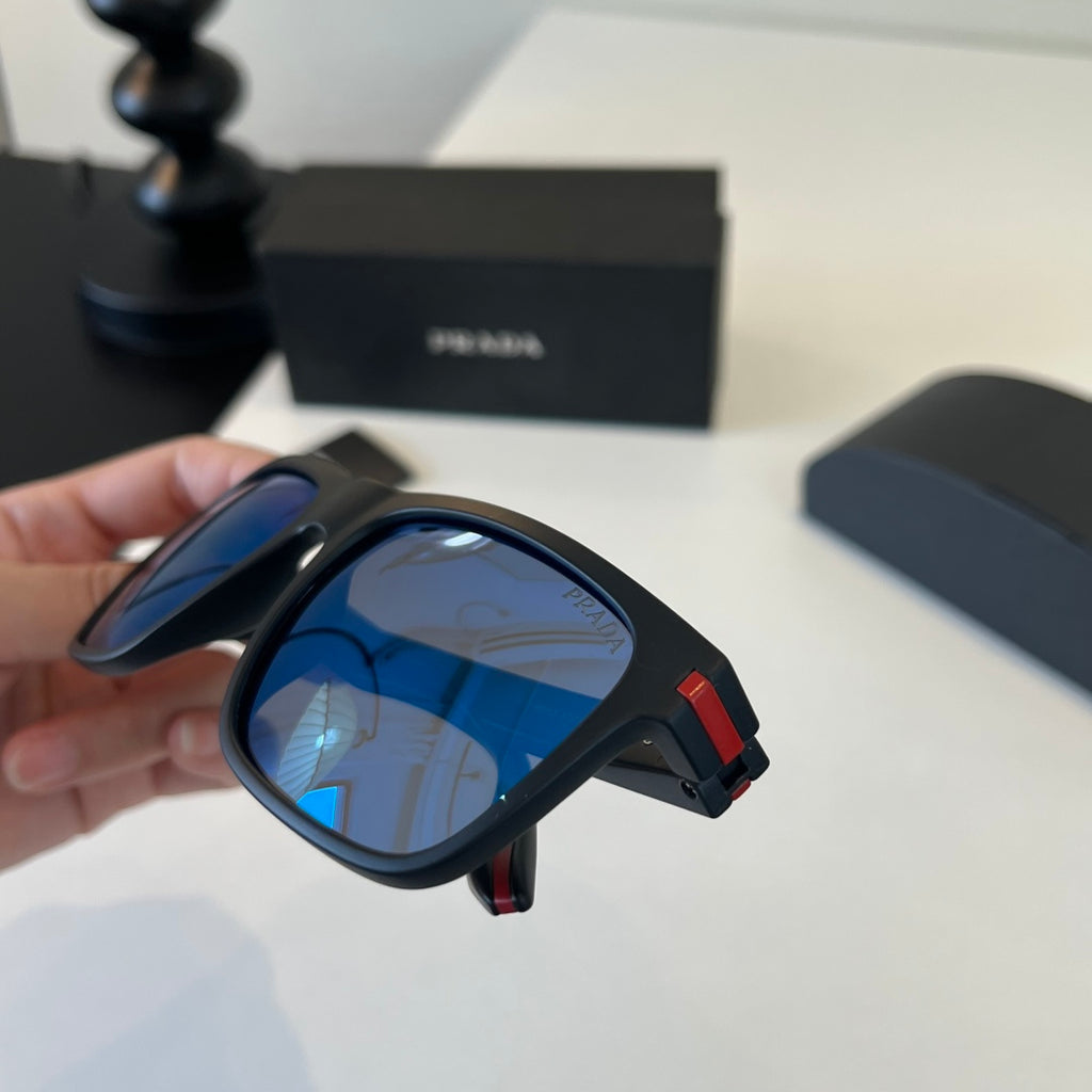 Prada Fashion Blue Lens Sunglasses for Men - detail image 6