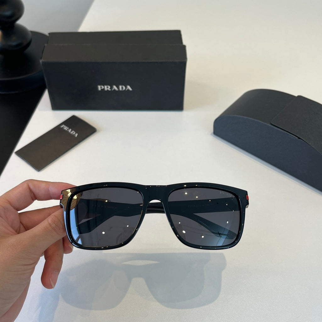 Prada Fashion Black Lens Sunglasses for Men - 372159 - detail image 5