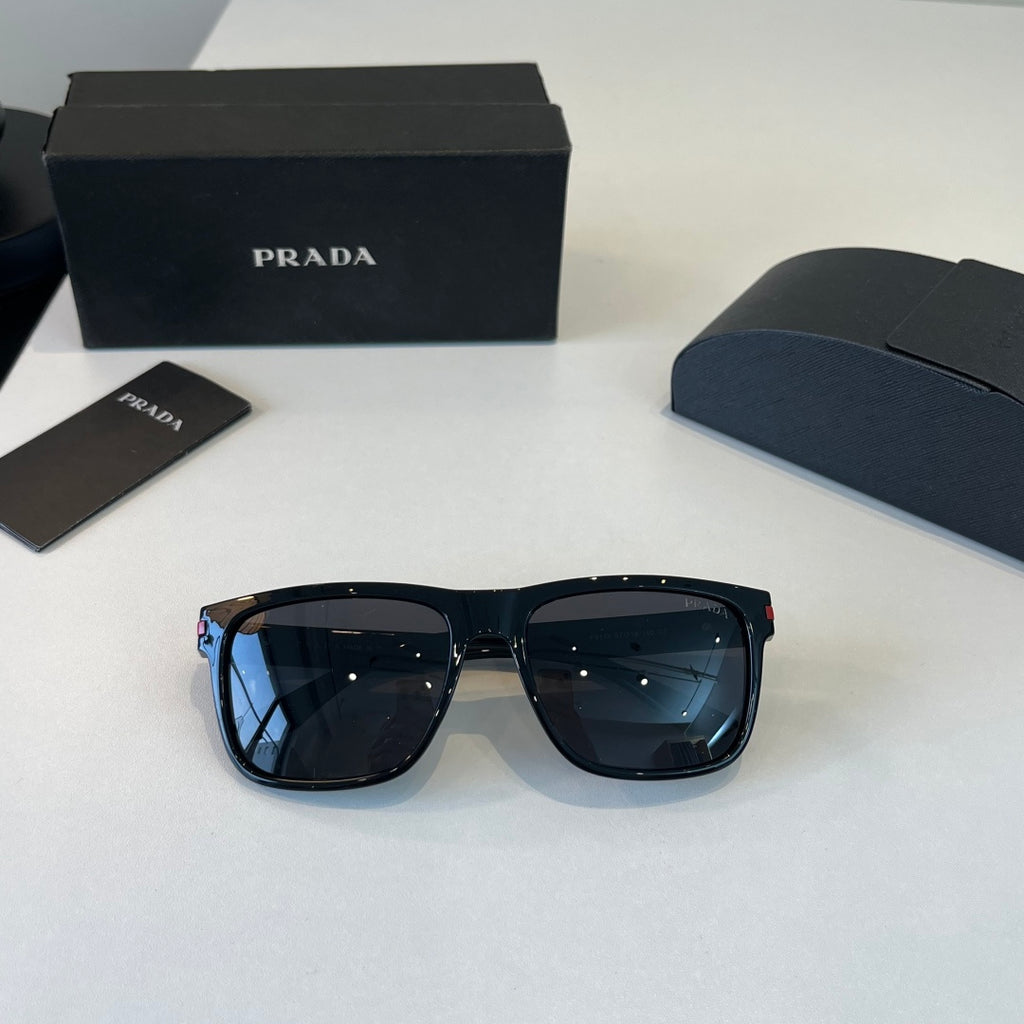 Prada Fashion Black Lens Sunglasses for Men - 487148 - detail image 4