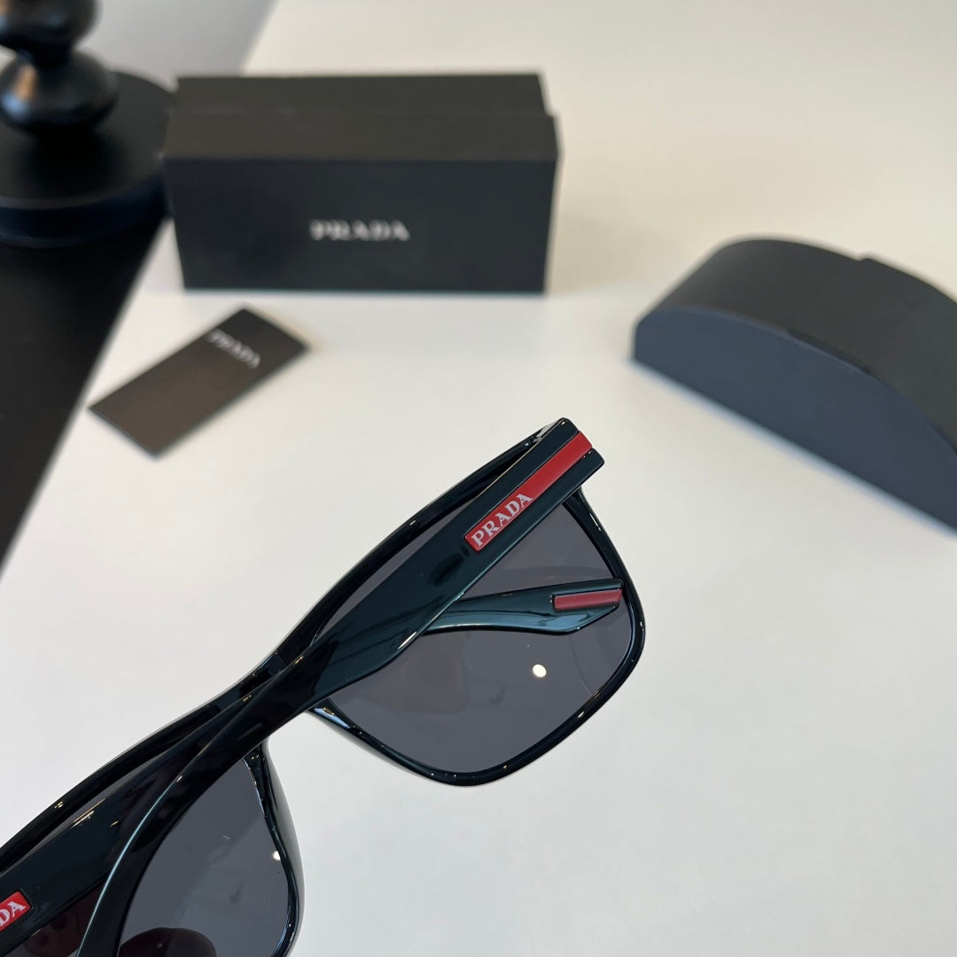 Prada Fashion Black Lens Sunglasses for Men - 487148 - detail image 7