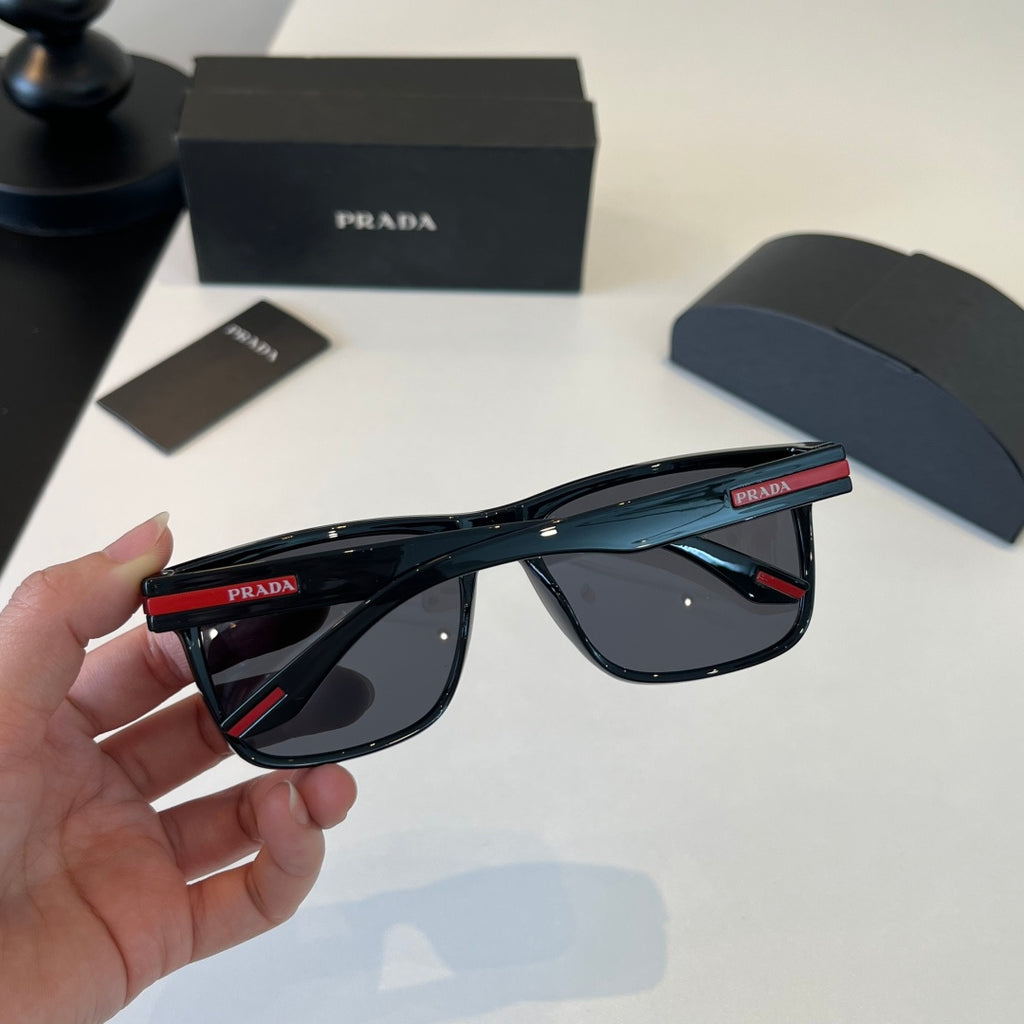 Prada Fashion Black Lens Sunglasses for Men - 432128 - detail image 8