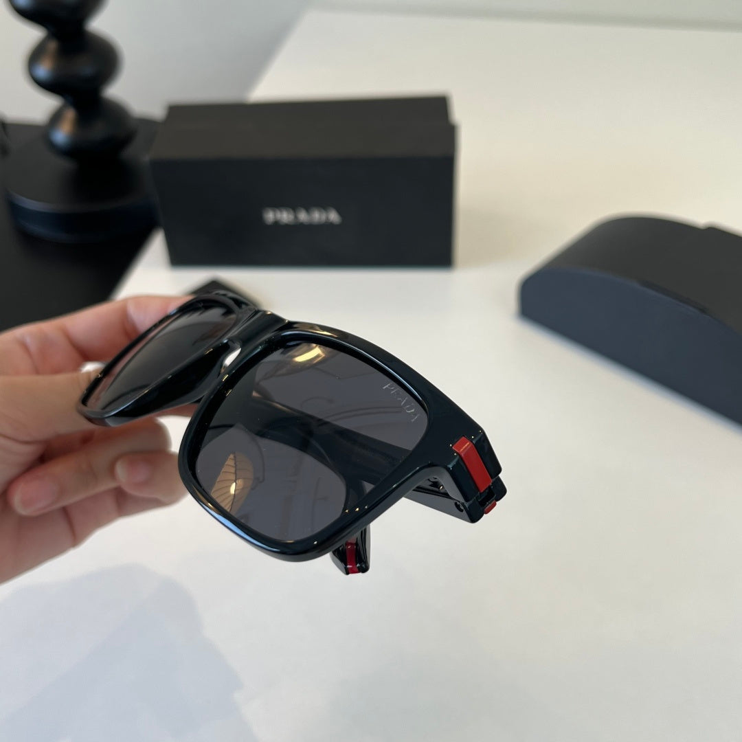 Prada Fashion Black Lens Sunglasses for Men - 487148 - detail image 6