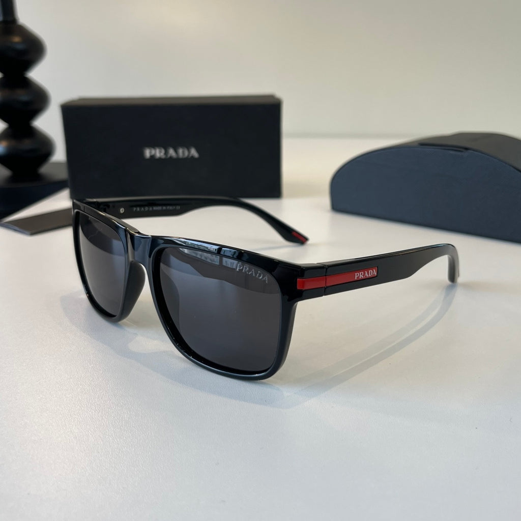 Prada Fashion Black Lens Sunglasses for Men - 487148 - detail image 3