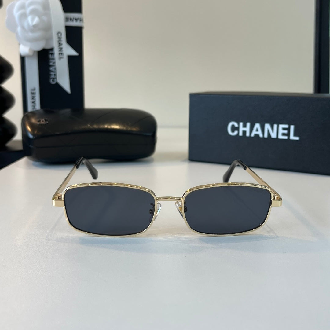 Chanel Metal Fashion Silver Lens Sunglasses for Men & Women - 371779 - detail image 2