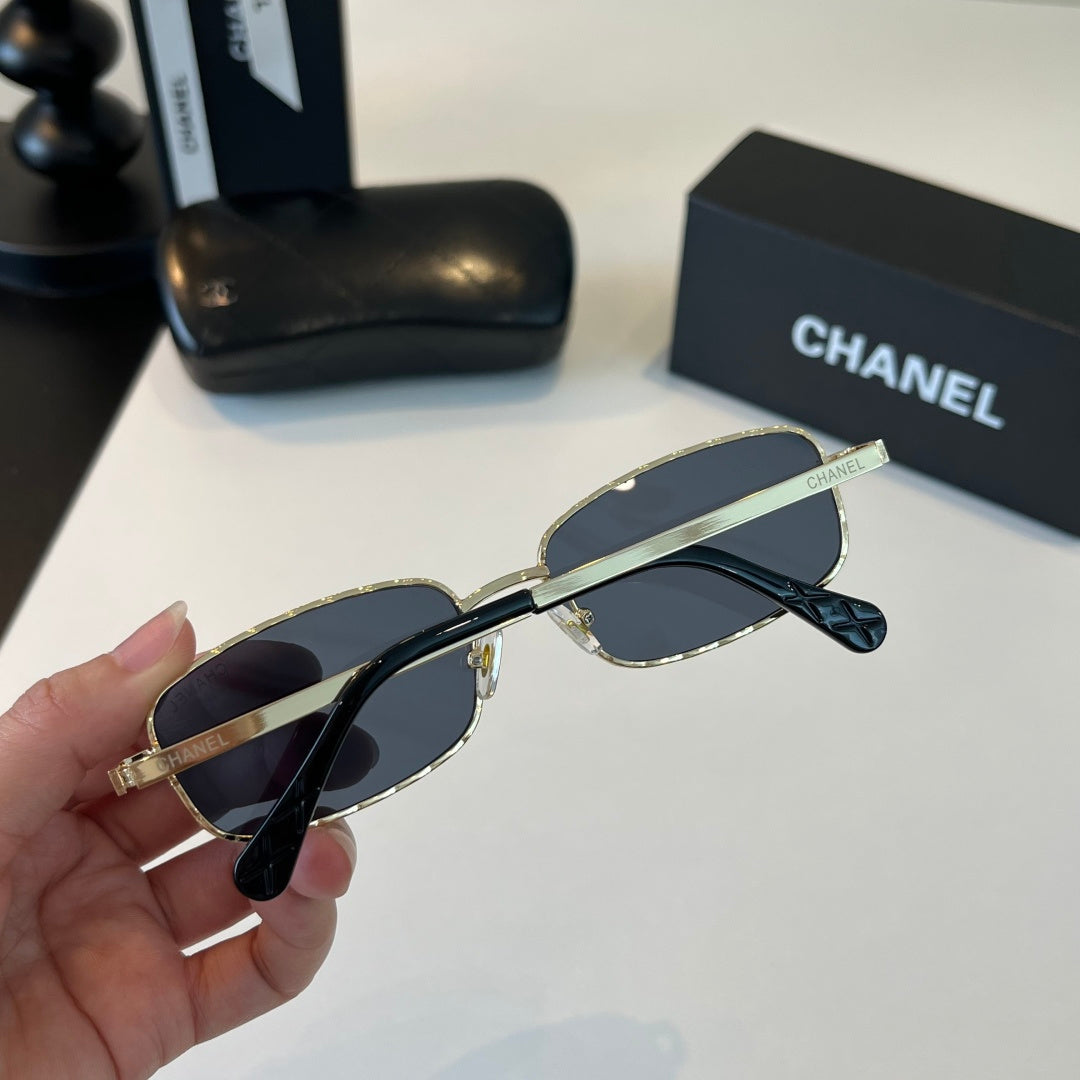 Chanel Metal Fashion Silver Lens Sunglasses for Men & Women - 371779 - detail image 8