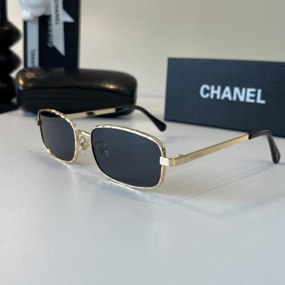 Chanel Metal Fashion Silver Lens Sunglasses for Men & Women - 371779 - detail image 3