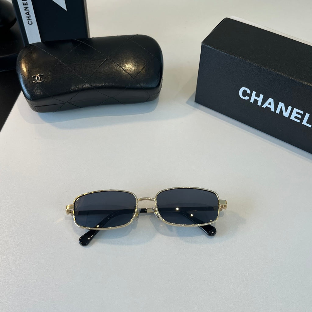 Chanel Metal Fashion Silver Lens Sunglasses for Men & Women - 371779 - detail image 4