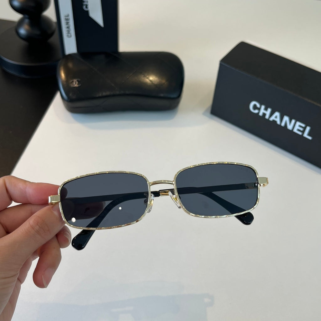 Chanel Metal Fashion Silver Lens Sunglasses for Men & Women - 431533 - detail image 5