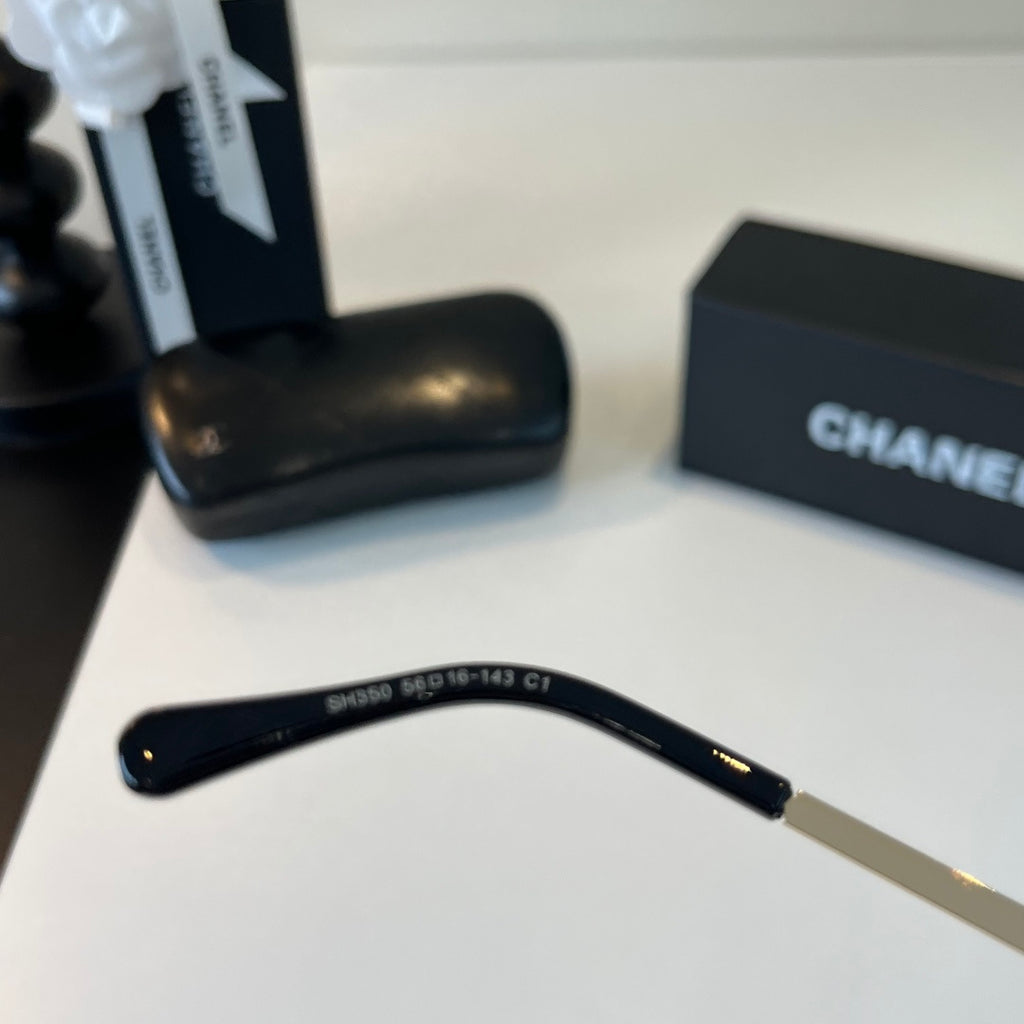 Chanel Metal Fashion Silver Lens Sunglasses for Men & Women - 371779 - detail image 9
